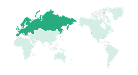 ヨーロッパの地図
